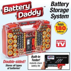 COPY - Battery Daddy Battery Organizer and Storag…